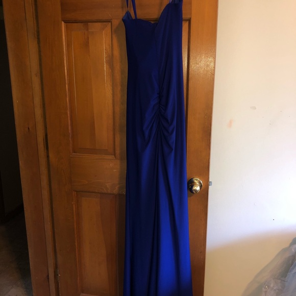 Blue prom/ball gown - Picture 5 of 5